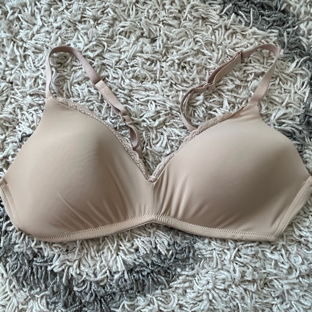Aerie Lightly Lined Nude Bra